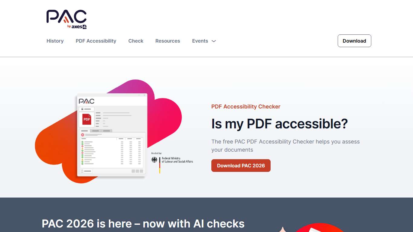 PDF Accessibility Checker - PAC