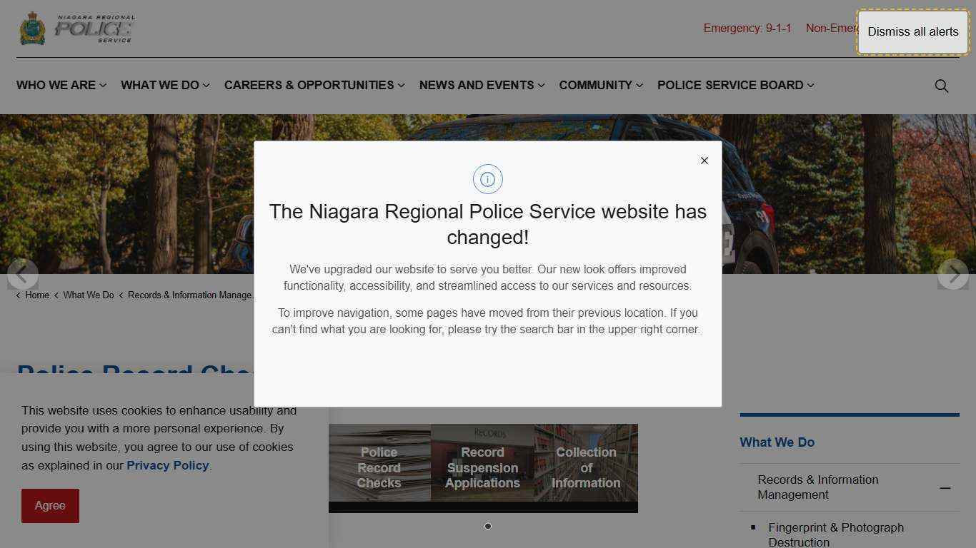 Police Record Checks | Niagara Regional Police Service